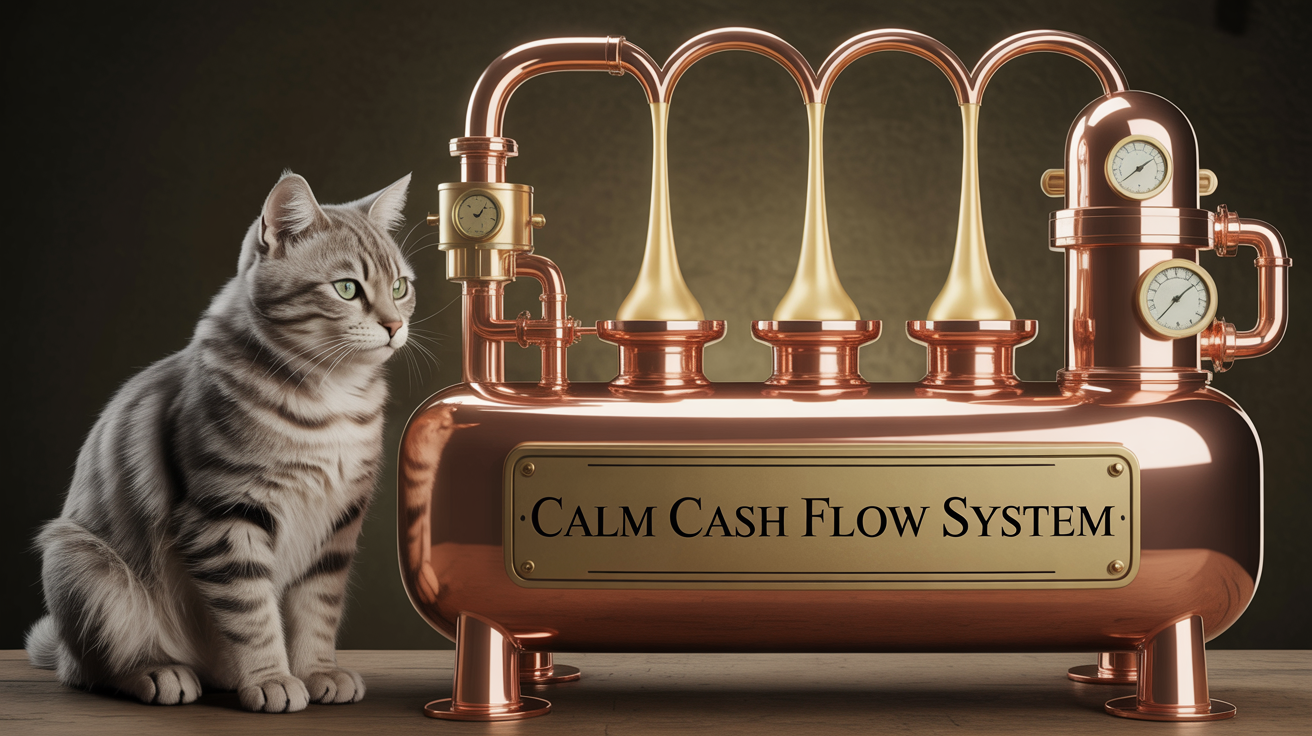 How to Create a Calm Cash Flow System for Your Solo Business