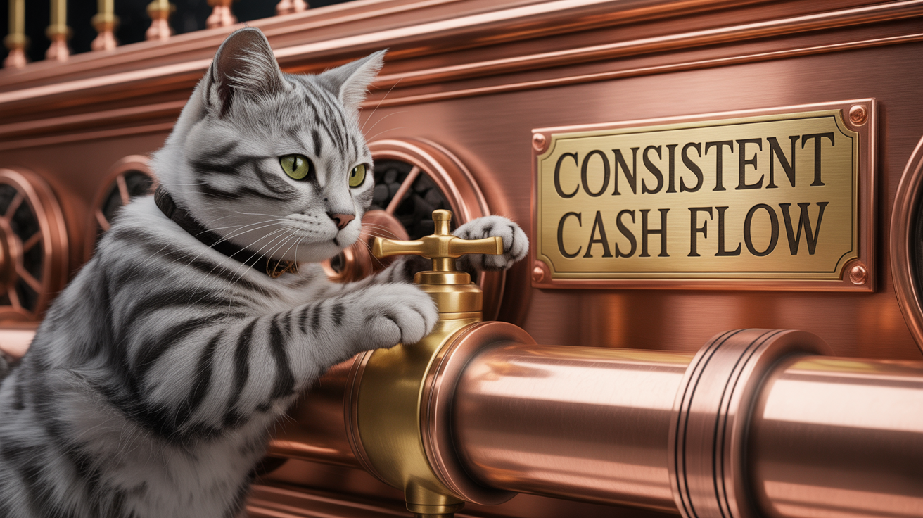 How can solopreneurs manage cash flow to ensure consistent income?