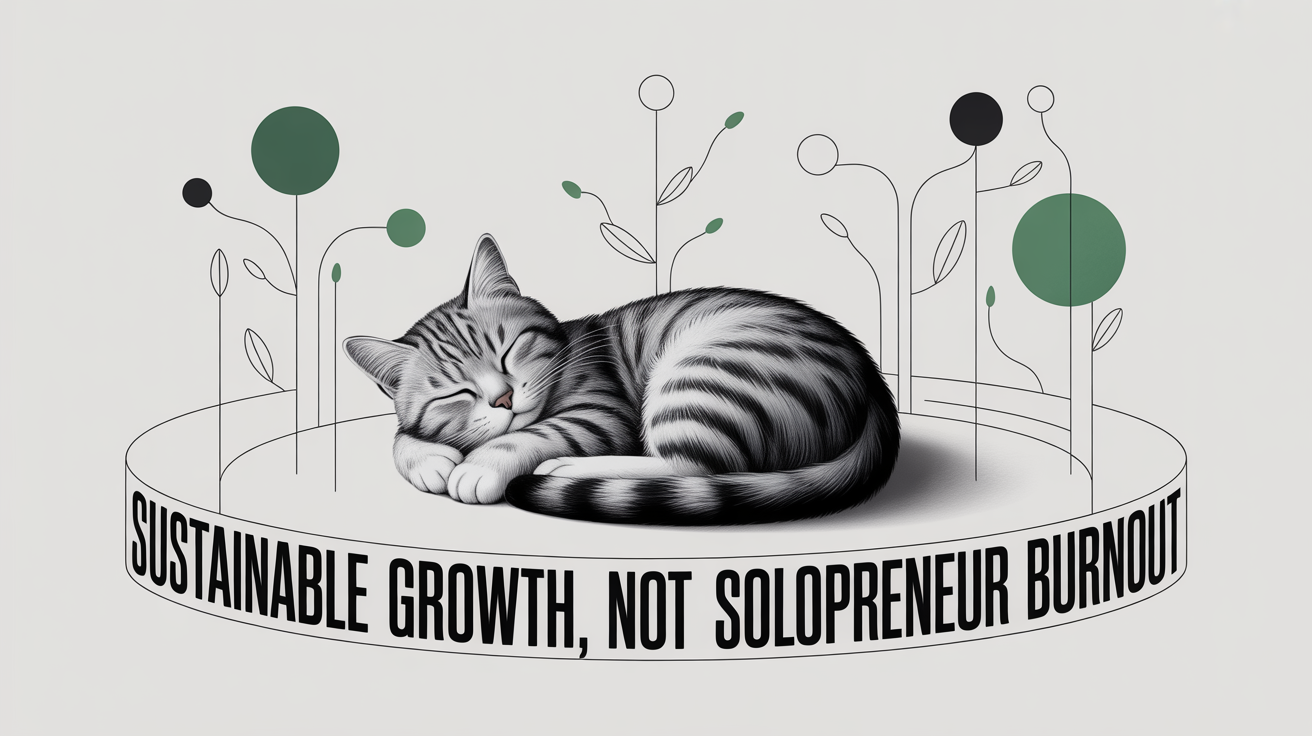 How can solopreneurs scale their business without experiencing burnout?